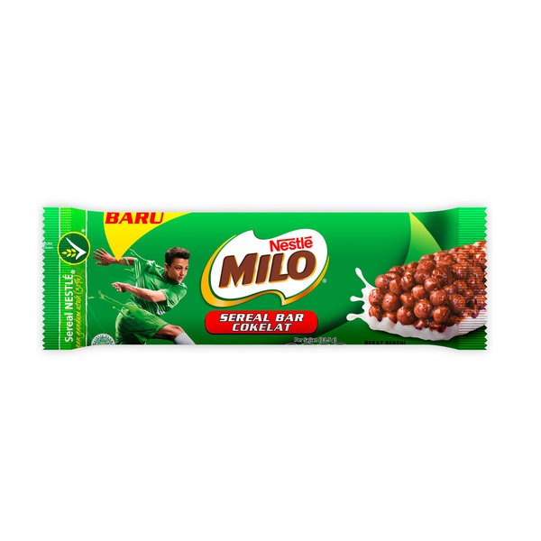 

NESTLE MILO Sereal Bar Chocolate 23gr - Snack Cokelat Cereal