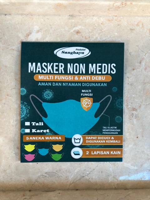 IMURA | Masker Kain Non Medis 2 lapis