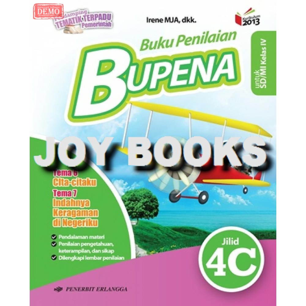 Bupena 4a 4b 4c 4d Revisi 2016 Erlangga Buku Soal Tematik Sd Kelas 4 Shopee Indonesia