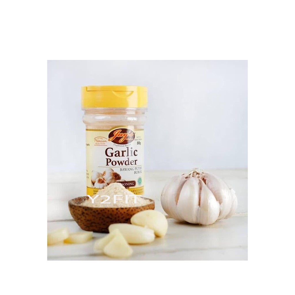 

JAY'S GARLIC POWDER SEASONING - BUBUK BAWANG PUTIH 80 GR HALAL