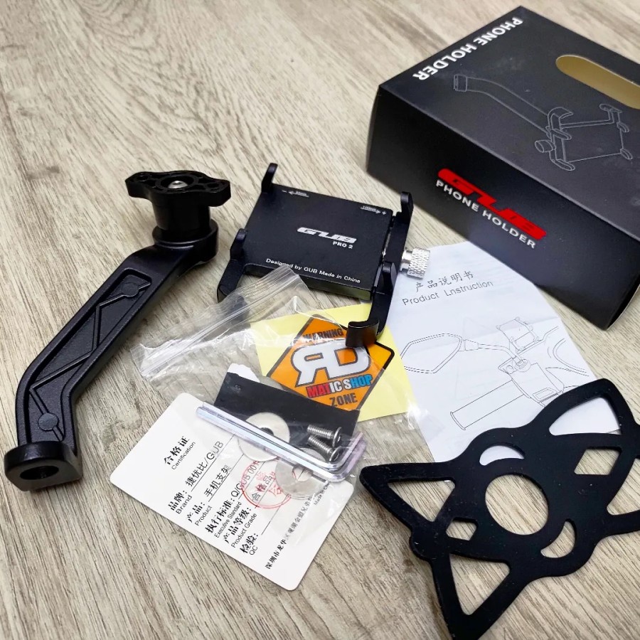 Holder HP Handphone GUB Pro 2 untuk Semua Motor Vario 125 150 160 Beat