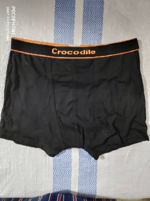 BOXER CROCODILE ORIGINAL ART 004 + 1 PCS MASKER BAGUS / BOXER PRIA  CROCODILE SEGI EMPAT, JUAL PER PCS