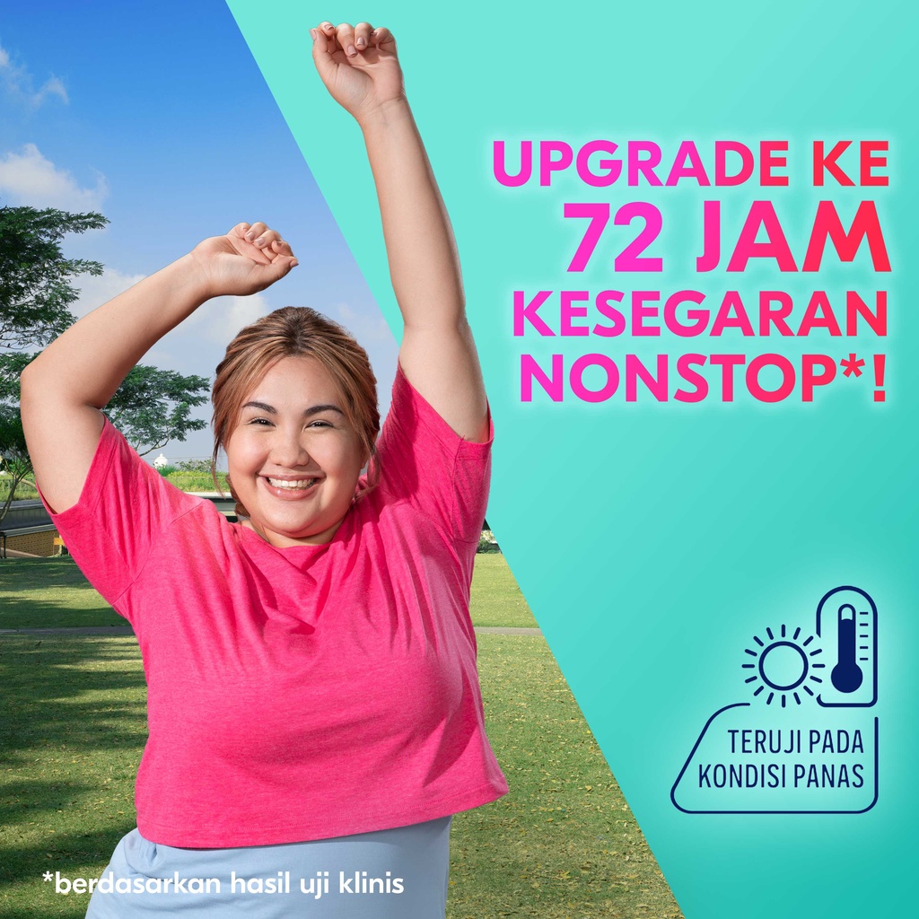 Rexona Women Deodorant Roll On Antiperspirant Passion 72 Jam Kesegaran 45Ml