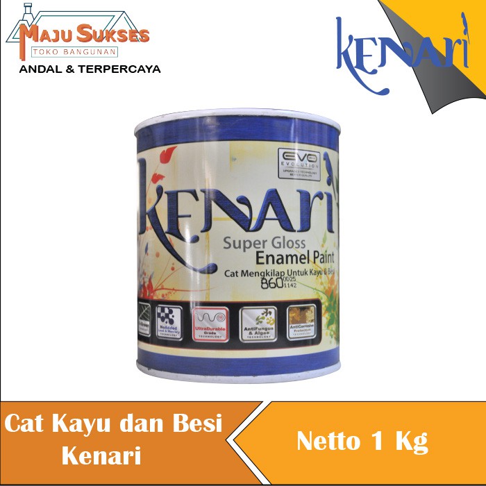 

CAT KAYU BESI CAT MINYAK KENARI SUPER GLOSS SYNTHETIC CAT SINTET