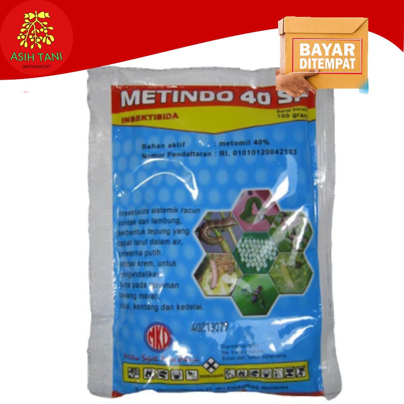Obat Pertanian Pembunuh Serangga Insektisida METINDO 40SP