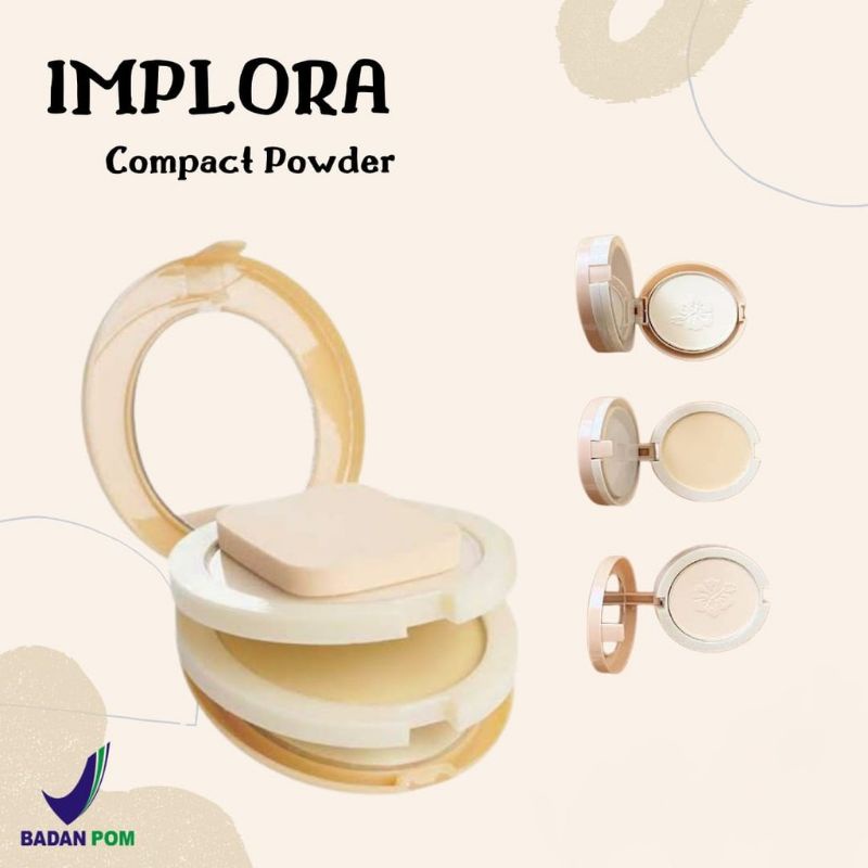 IMPLORA Compact Powder 3 In 1