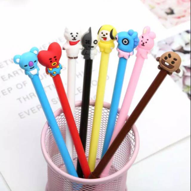 

Pulpen Karakter BT21 - BTS