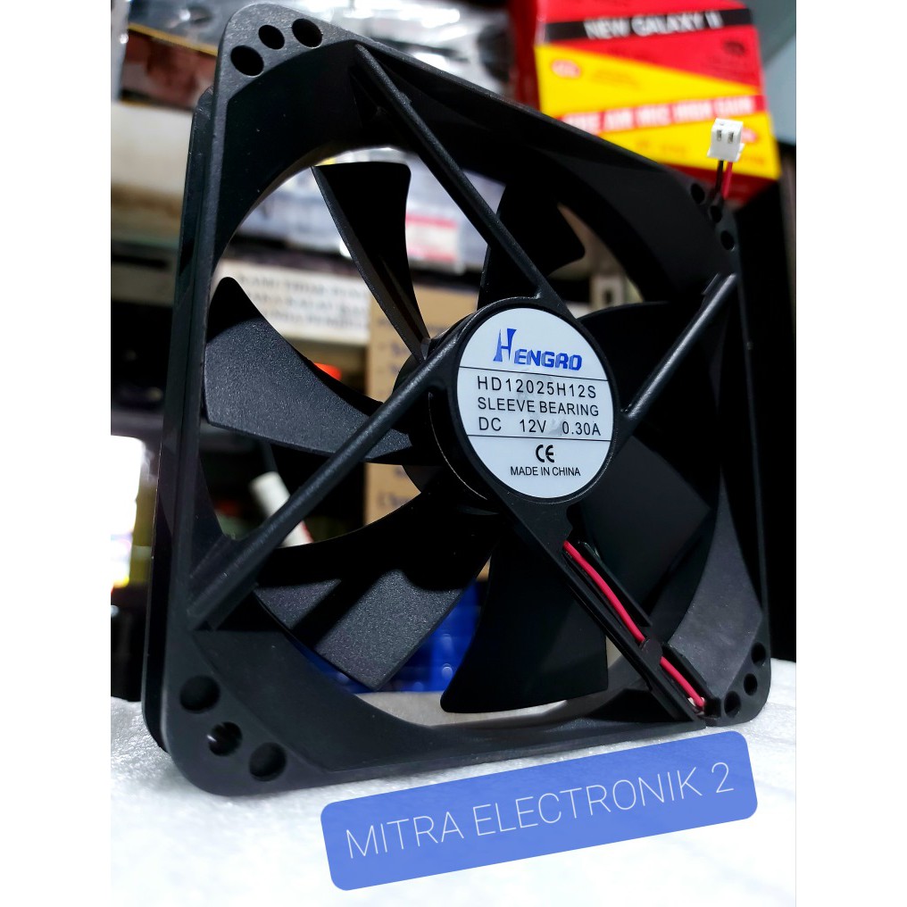 FAN DC 12V / KIPAS DC 12cm X 12cm