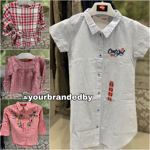 Baju blouse tunik anak Original Cool girl