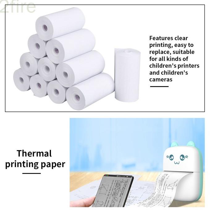 

10 Roll Kertas Printer Thermal Untuk Pos / Foto / Kantor Ubeystore