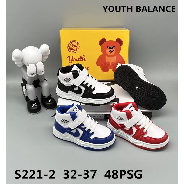 SEPATU NIIKE JORDAN ANAK LAKI - LAKI S221-2 26-37/SEPATU YOUTH BALANCE ORIGINAL