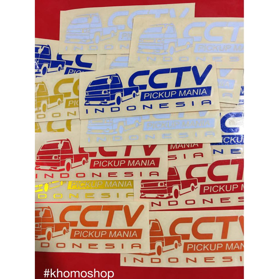 

STIKER CCTV PICKUP INDONESIA STIKER TIMBUL NYALA BISA REKUEST KOTA