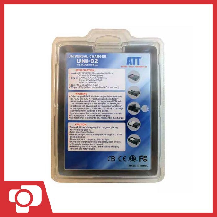 ATT Universal Charger UNI-02