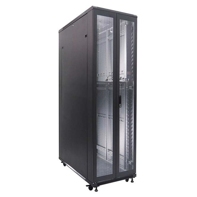 INDORACK Standing Close Rack 42U Perforated Door IR11542P Depth 1150mm