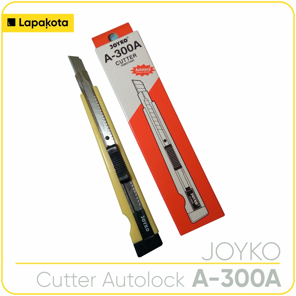 

Cutter JOYKO A-300A Autolock - Cutter kecil