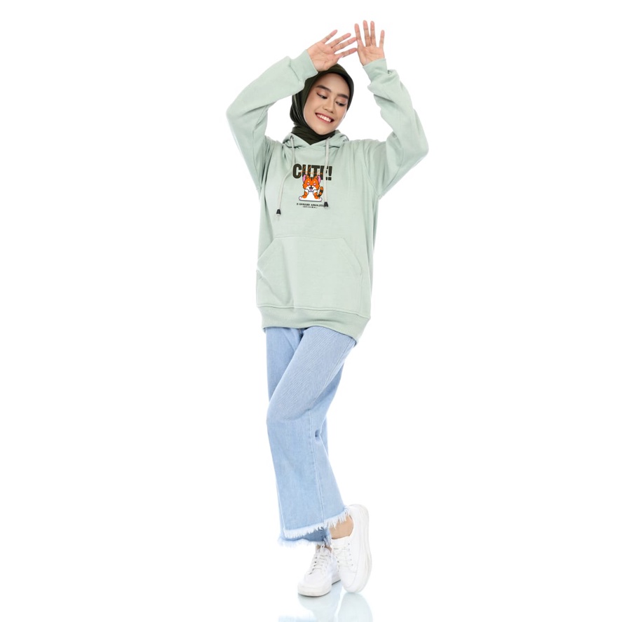 Sweater Hoodie Wanita X Urband Cute ! A274