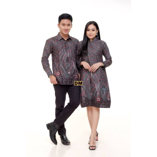 TUNIK BATIK COUPLE Grosir laris GENES JELITA TUNIC NAVBOR YELBOR WHITBOR CREAMBOR