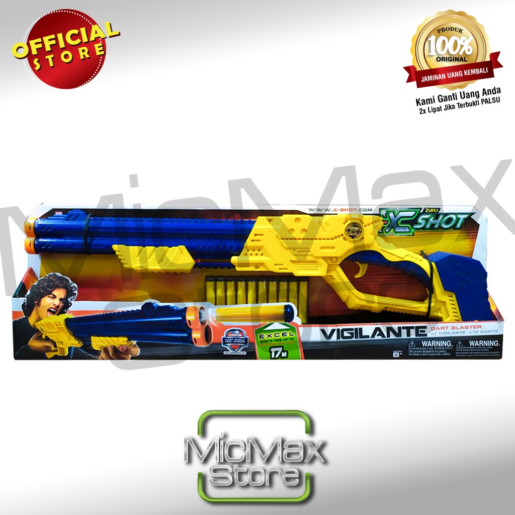 Zuru Xshot X Shot Vigilante Dart Blaster Original