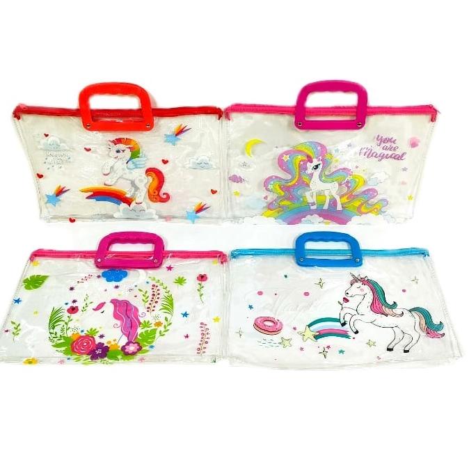 

ㅰ Map File Folder Zipper Karakter Unicorn/MSP-F2-3/1 Pcs TERBARU 3386 ⌘