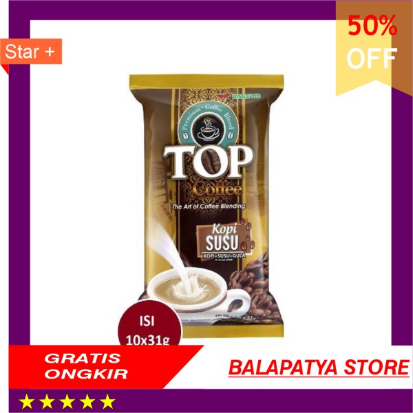 

40 OFF KHUSUS HARI INI !!! Top Kopi Susu Kental dan Manis 10 sachet