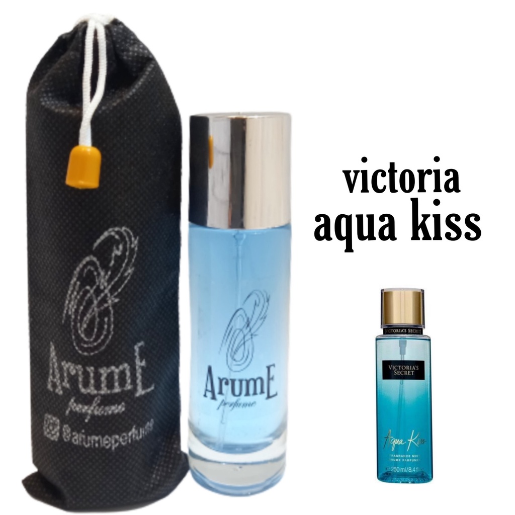 victoria secret aqua kiss /parfum wanita /parfum tahan lama/parfum non alkohol (arume perfume)
