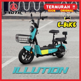 Jual Sepeda Listrik Sepeda Motor Listrik Exotic Illution Pacific E-bike