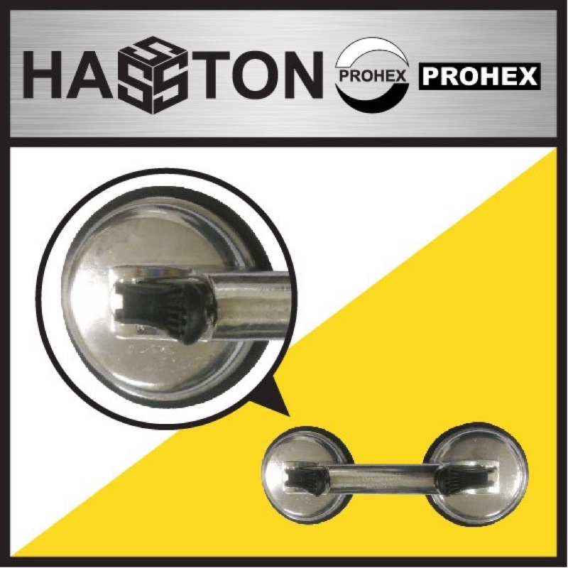 HASSTON PROHEX KOP KACA 2 HEAD BESI (2200-007)