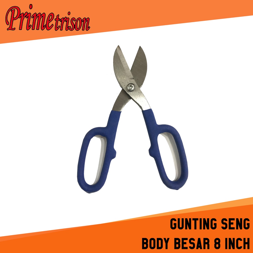 

PrimeTrison Gunting Seng Body Besar / Gunting Plat Ukuran 8 / 10 Inch