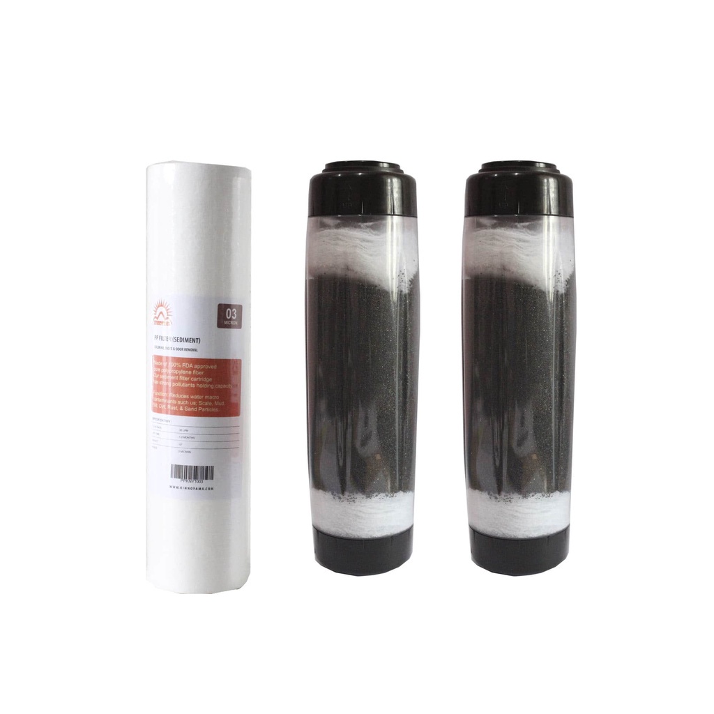 Filter Air Sumur / Filter Air Zat Besi / Sparepart Filter Air Premium 3 Tahap SPI - KINNOYAMA