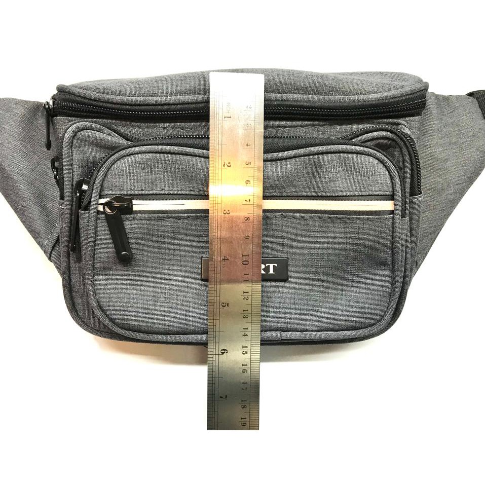 Tas Waistbag Tas Selempang Pria Bisa di Selempang atau Di Pinggang #9821