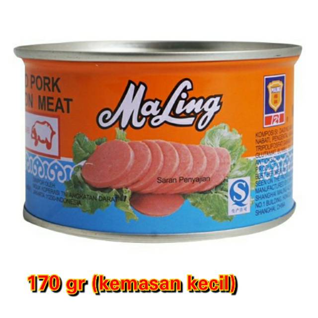 

Maling daging babi olahan 170 gr