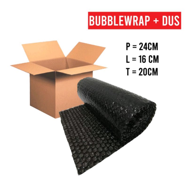 

Buble Wrap + Kardus Tambahan