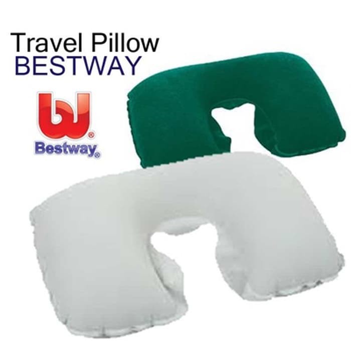 【Bisa COD】 Bantal Angin Leher Bestway | Bantal Tiup | Travel Pillow | Outdoor Camping