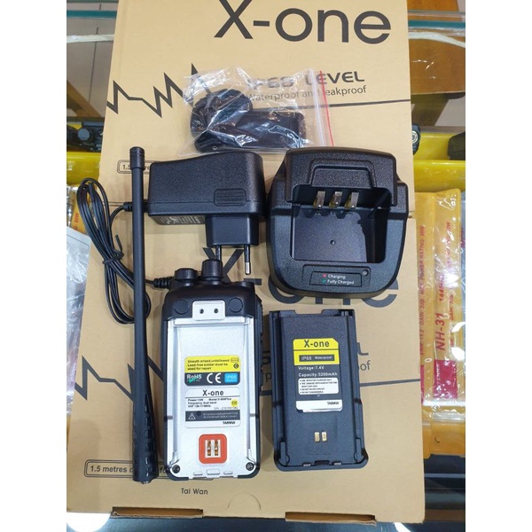 WALKIE TALKIE HT X ONE X999 PLUS  13WATT ANTI AIR IP68