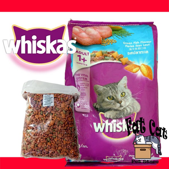 Makanan Kucing Whiskas 1Kg repack