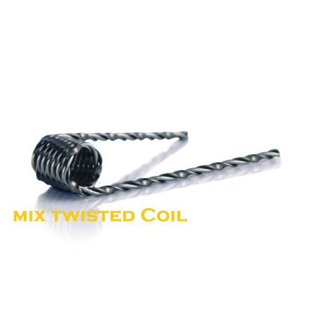 Coil Mix Twisted 0.45 demon killer coil vape vapor - 1 pcs versi hemat