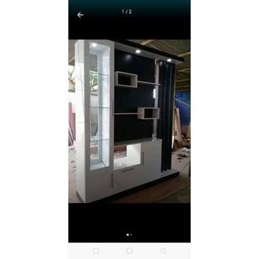 Partisi Penyekat Ruang minimalis modern Persi Dua muka