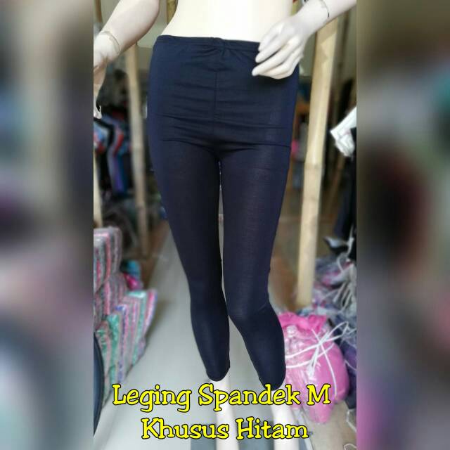 LEGGING SPANDEK HITAM