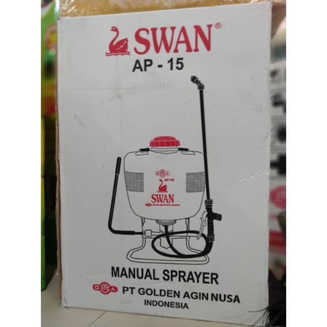 Sprayer Hama Penyemprot Desinfektan Manual 15 Liter Swan AP-15