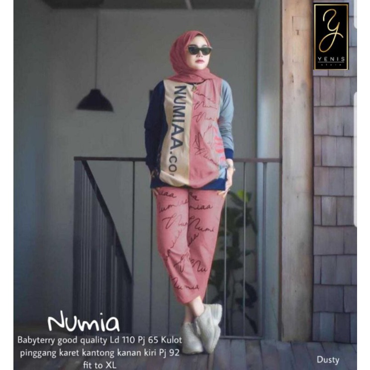Numia set by yenis asli cantik
