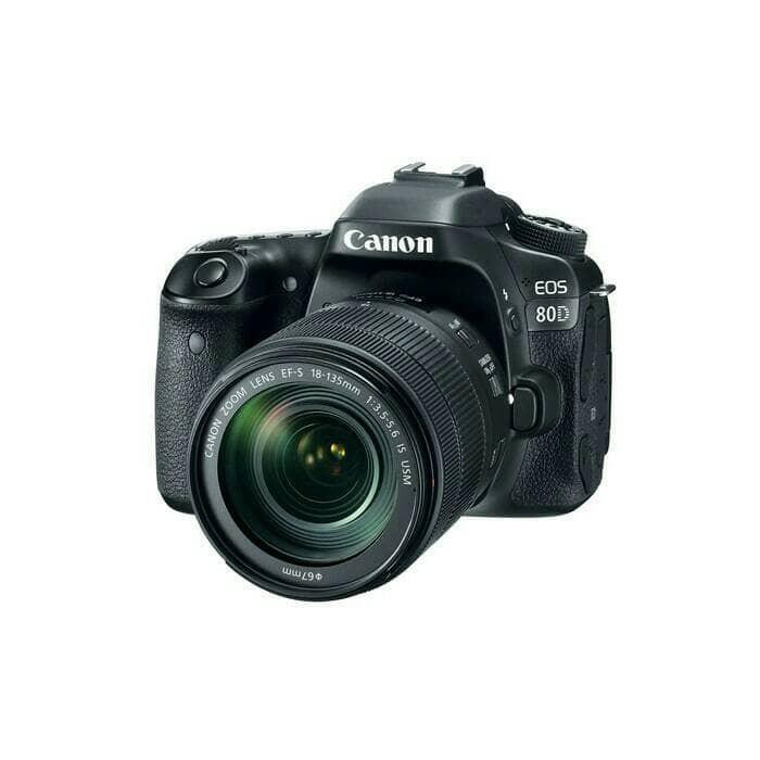 "KD" KAMERA CANON EOS 80D KIT 18-135 IS USM NANO (GARANSI RESMI CANON)
