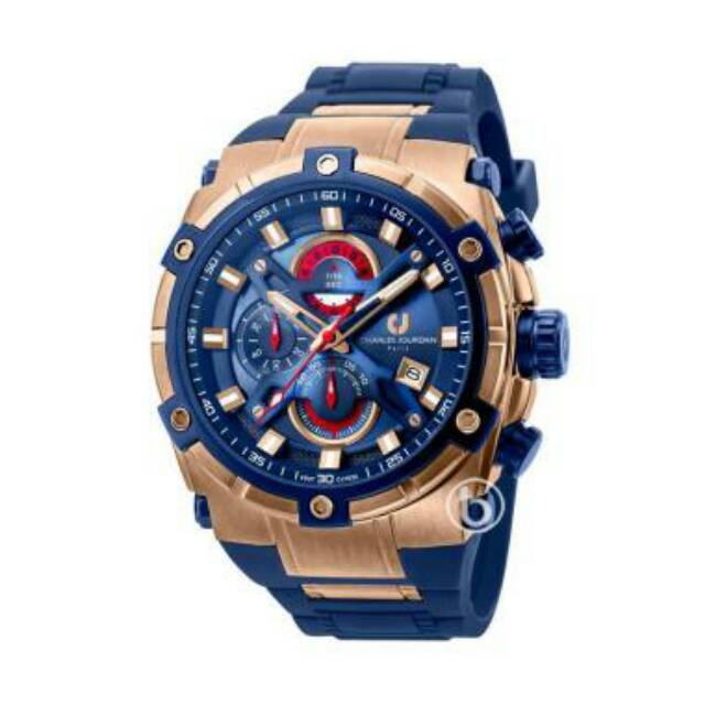 Jam Tangan Pria Cowok CHARLES JORDAN / CHARLES JOURDAN CJ1022-1542 C AG LIMITED