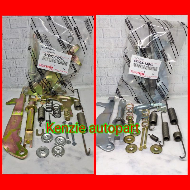 BRAKE LEVER KIT SETELAN REM TANGAN TOYOTA KIJANG SUPER KF40 KAPSUL KF60 HARGA 1 SET