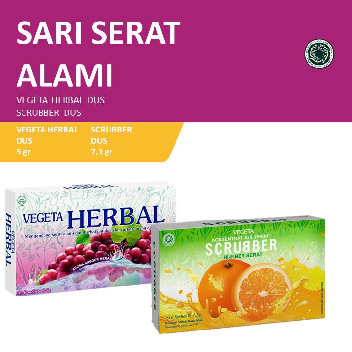 

Vegeta Herbal Dus + Vegeta Scrubber Jeruk Dus