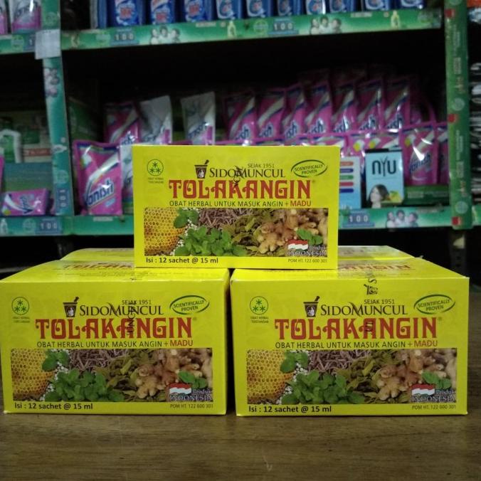 

TERMURAH Tolak angin sidomuncul obat herbal masuk angin isi 12 sachet 15 ml /OBAT HERBAL ASAM URAT/OBAT HERBAL PELANGSING/OBAT HERBAL KOLESTEROL/OBAT HERBAL DIABETES