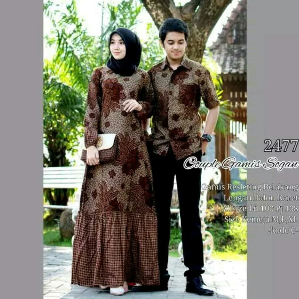 GROSIR BATIK COUPLE GAMIS