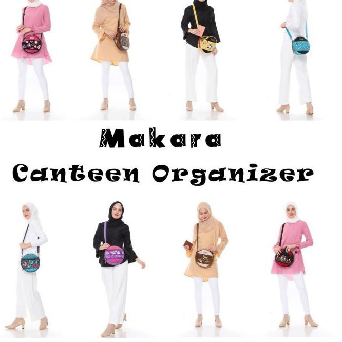 k-849 Makara Canteen Organizer MCO Tas Bulat Bundar Bordir Wanita Etnik Premium Round Bag .,.,.,.,.