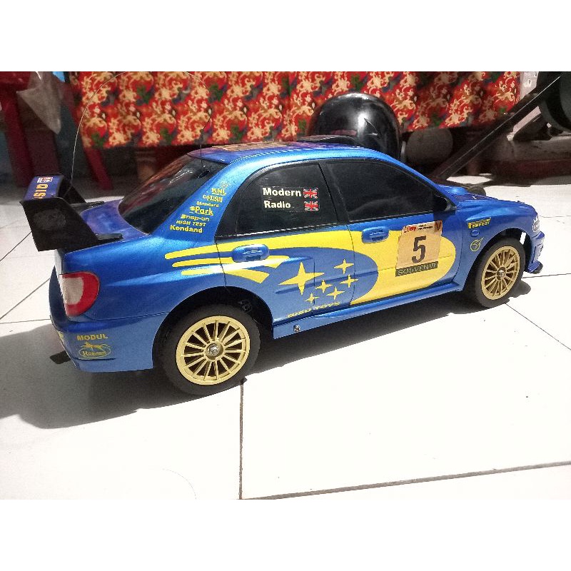 Rc 1/8 wb 310mm Rc rally subaru hard body qd