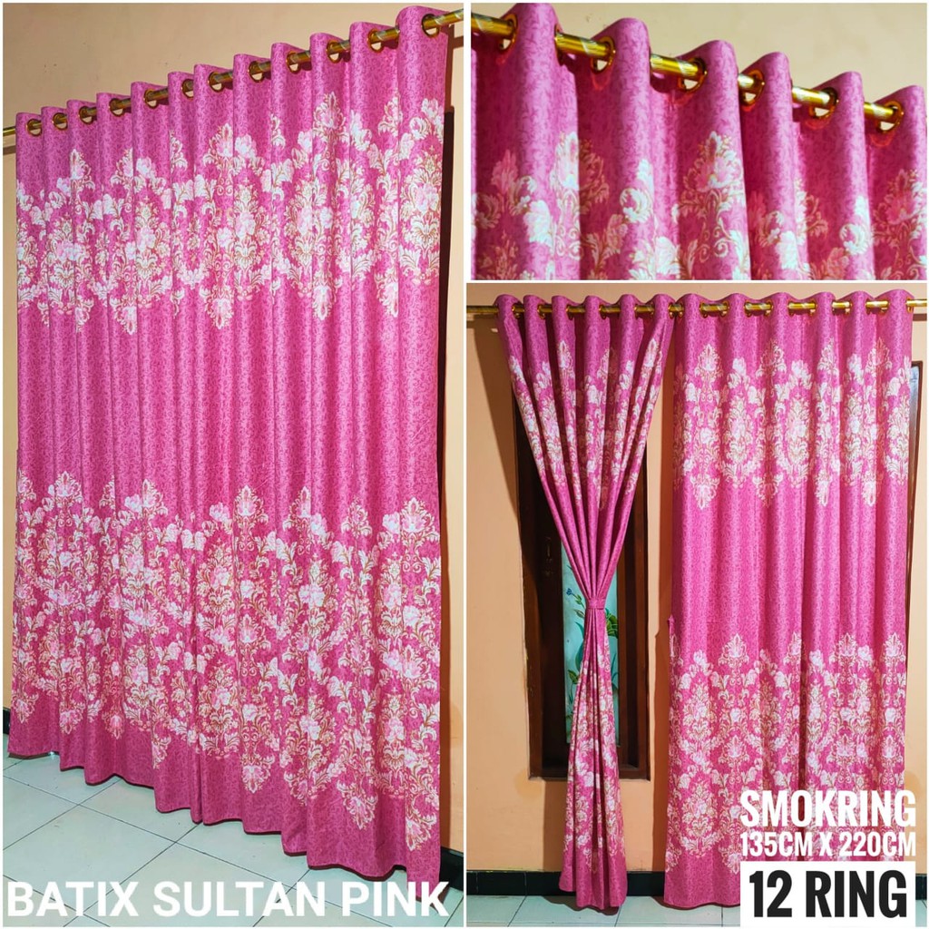 GORDEN SMOKRING 12 LUBANG MOTIF BATIK SULTAN NEW