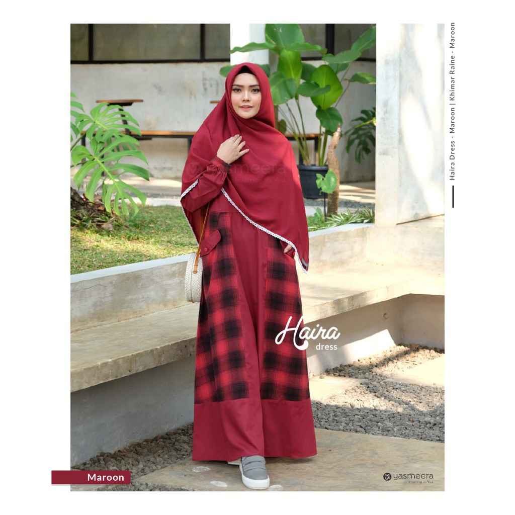 HAIRA DRESS || Gamis Toyobo Original By YASMEERA